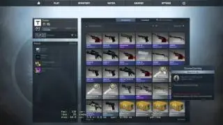 CS-Go case opening (Loud turn sound down)