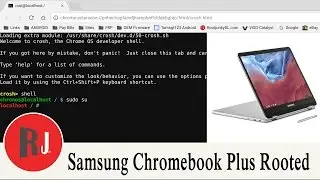 Samsung Chromebook Plus Developer Mode Root Access Tutorial