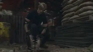 OH MY GOD- Leon Vs. Bear Trap. [ Resident Evil 4 Remake ]