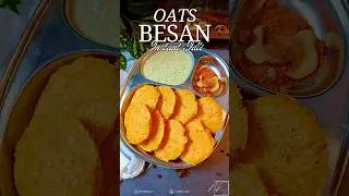 Oats Idli | Oats Besan Idli | Idli Recipe | Instant Idli | Instant Healthy Breakfast Recipe #shorts