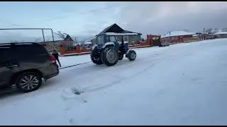 МТЗ против джипа