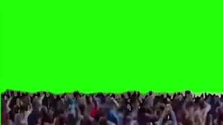 Green Screen Crowd Cheering