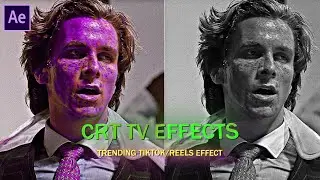 Crt Tv Effect Tutorial ; After Effects