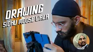 Sidhu Moose Wala Drawing Timelapse | Procreate | Digital Art | 410