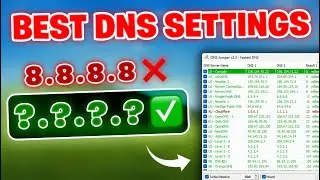 How to Find The BEST DNS Server for your Location! (Improve Speed, Ping etc.)