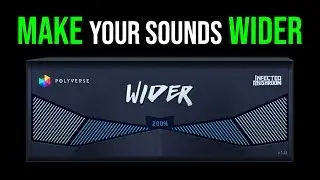 How To Make Your Sounds WIDER? How To Make A MONO Sound WIDE? Polyverse Wider Review