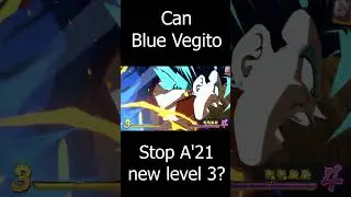 Can blue vegito stop a21's new level 3? #dbfz #dragonball #short #shorts