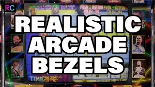 REALISTIC Arcade Bezels for RetroArch / Orion's Angel & Mega Bezel