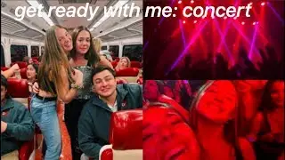 GRWM: concert edition! glow up with me