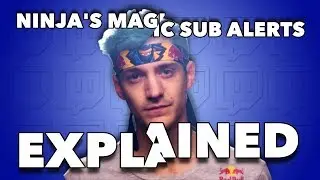 HOW TO MAKE NINJA'S MAGIC SUB ALERT