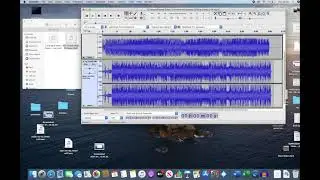 2. Drag n Drop MP3 files into audacity