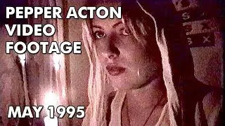 Pepper Acton - "Couldn't Know" Raw Footage