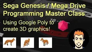 Using Google Poly and the SGDK to create 3D graphics on Sega Genesis & Mega Drive