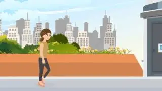2D character animation Explainer Video For Real Estate/ Property Dealer - Portuguese Version