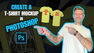 Create Custom T-Shirt Mockups in Photoshop – Easy Bella + Canvas Guide!