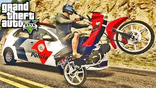 GTA V - Assalto de Honda POP 100