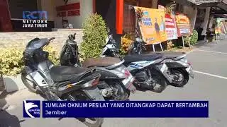 ANIAYA ANGGOTA POLISI 22 OKNUM PESILAT DITANGKAP