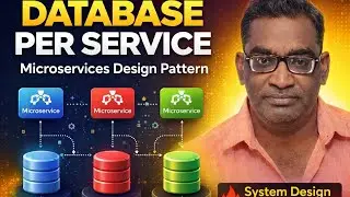 Database Per Service Pattern | Microservices Architecture | System Design by Mr. Narendrababu
