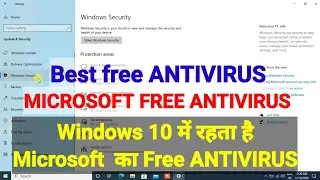 windows 10 free microsoft Antivirus
