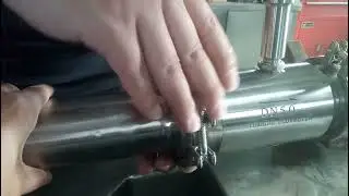 Installation of tri clamp turbine flow meter