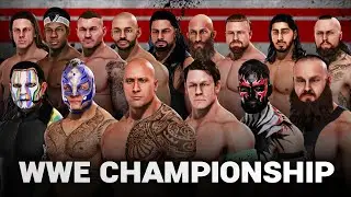 WWE 2K20 - Royal Rumble WWE Championship Epic Match!
