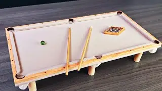 DIY Mini Pool Table Billiard