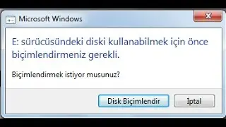#1. FORMAT DISK ERROR SOLUTION!!! RECOVER YOUR FILES!!!