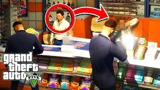 GTA 5 Thug Life #2 (GTA 5 Funny Moments) - FIRST TIME ROBBING A STORE!