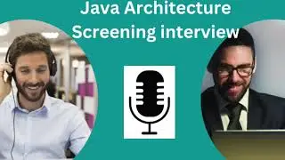 Java Architecture interview first round | Latest java  interview questions | 2024