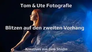 Portraits im Studio - Blitzen auf den zweiten Vorhang