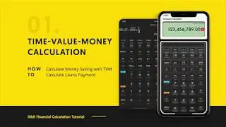 10bII Financial Calculator - Time Value Money Tutorial & Example