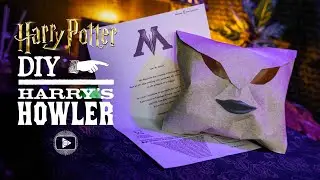 Harry's Howler from The Ministry of Magic - HARRY POTTER DIY Movie Prop