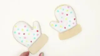 печенье варежки