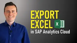 Export to Excel in SAP Analytics Cloud