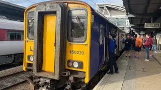 Northern 150 Trains - Leeds to Moorthorpe Rail Ride