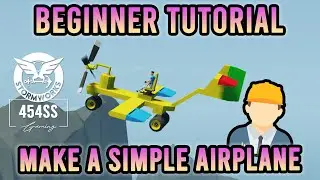 How to build a simple AIRPLANE in Stormworks (Engineer Explains)