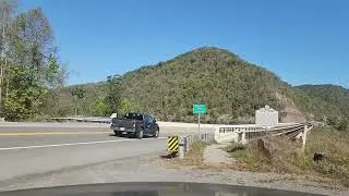 Driving Bluestone State Park near Hinton West Virginia. Tourangie.com #tourangie #travelagent