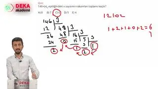 008 - Classroom Teaching ÖABT - Base Arithmetic - Halil İbrahim Ayhan