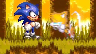 Sonic.EXE port in Sonic 3 A.I.R (Demo)