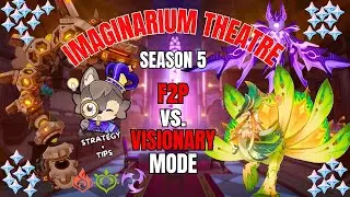 How to BEAT Genshin Impact's IMAGINARIUM THEATRE as F2P (Visionary Mode, Season 5)