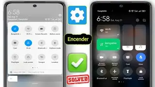 Configuración del Centro de control de Redmi 13c | Cambiar el Centro de control en la serie Redmi
