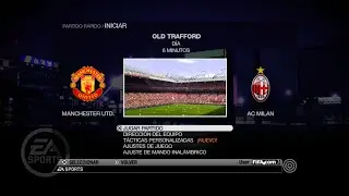 FIFA 09 (2009) - Manchester United vs AC Milan - Gameplay PS3 HD [RPCS3]