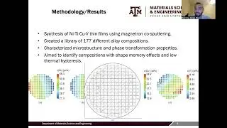 Darien Morphew - Combinatorial synthesis and high-throughput characterization of microstructure...
