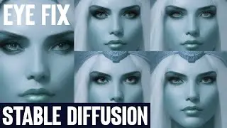 Fixing Eyes With Img2Img Inpainting In Stable Diffusion | Automatic1111 Lazy Tutorials