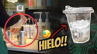 STARBUCKS CON VS SIN HIELO!! *TE ESTÁN ROBANDO*
