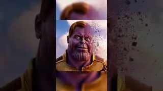 Thanos snap#ai #aiart #marvel
