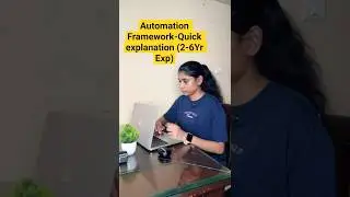 ✨💻 Automation Framework Explained ⭐🚀 2–6 Years Experience ✅✨