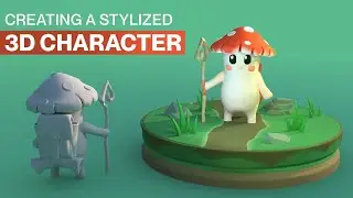 Creating a Stylized 3D Character using Womp