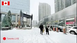 🔴 Toronto LIVE - Winter Storm arrives | Canada live January 9 2024