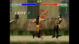 Mortal Kombat Project 4.1 MUGEN Scorpion Burning Fatality